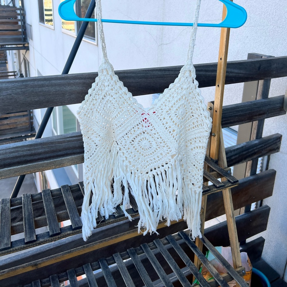Crotchet White Top